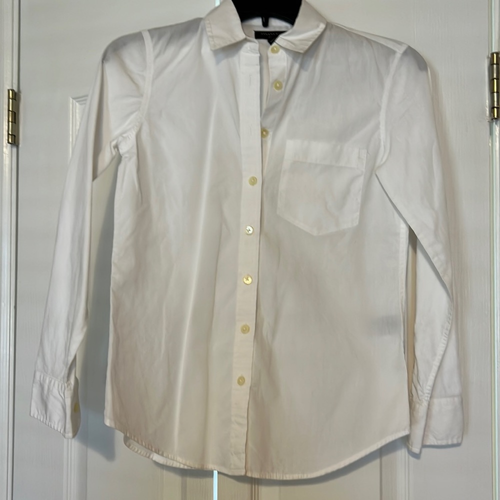 Banana Republic White button down - XXS Petite
